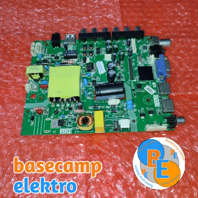 Mainboard TV LED POLYTRON PLD24D123 MB TV LED POLYTRON PLD24D123 Mainboard TV POLYTRON PLD24D123NVG 