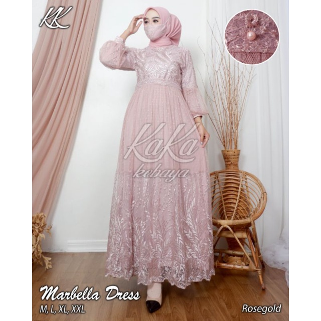 gamis kondangan terbaru/gamis tulle/dres/gamis kondangan/kebaya