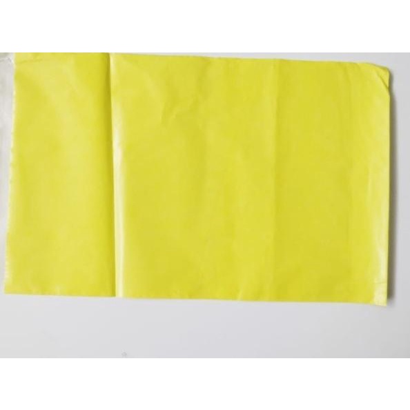 

❇ POLYMAILER ±100PCS 17x30CM YELLOW SEMI GLOSSY PLASTIK KUNING ✷