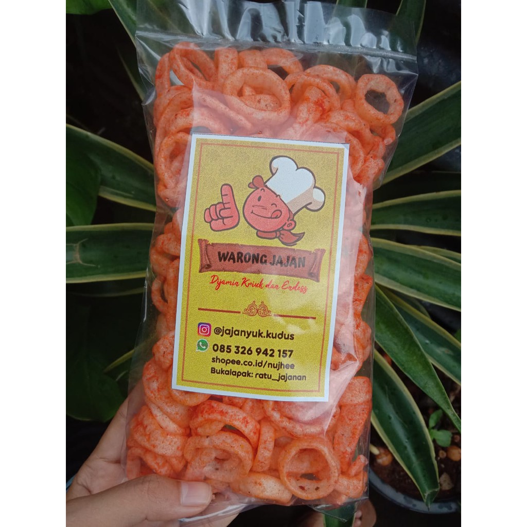 

Potato Ring pedas gurih 50 gr