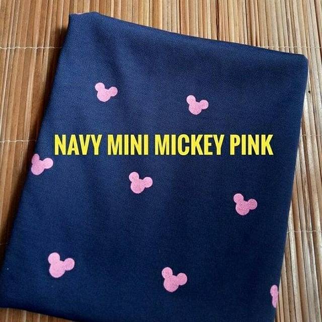 Jual Geos Navy mini micky pink (gendongan kaos) Indonesia|Shopee Indonesia