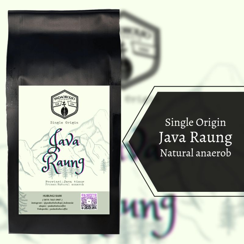 

SINGLE ORIGIN ARABIKA JAVA RAUNG NATURAL ANAEROB