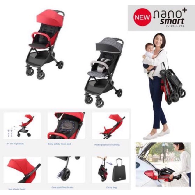 APRICA SMART/STROLLER BABY LIPAT KECIL 