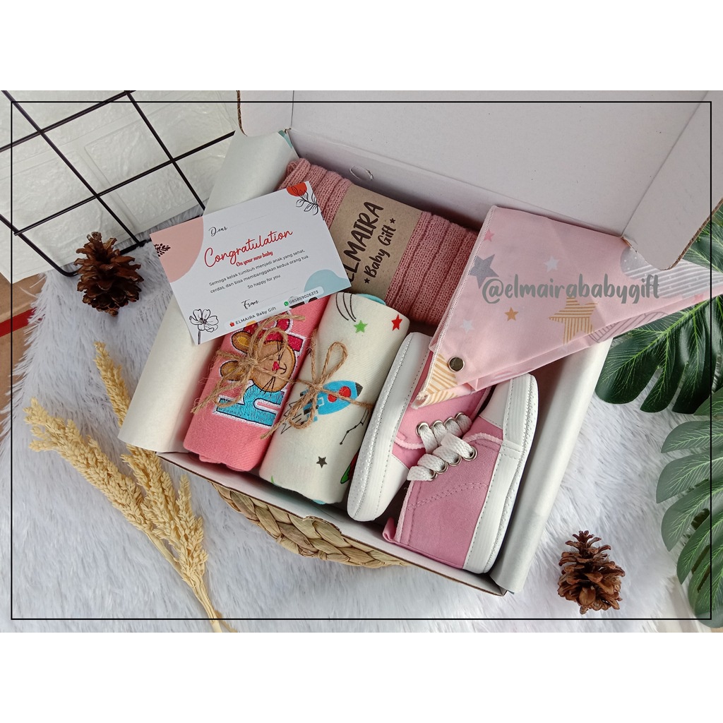 HAMPERS BABY GIFT BOX CANTIK BAYI NEWBORN JUMPER