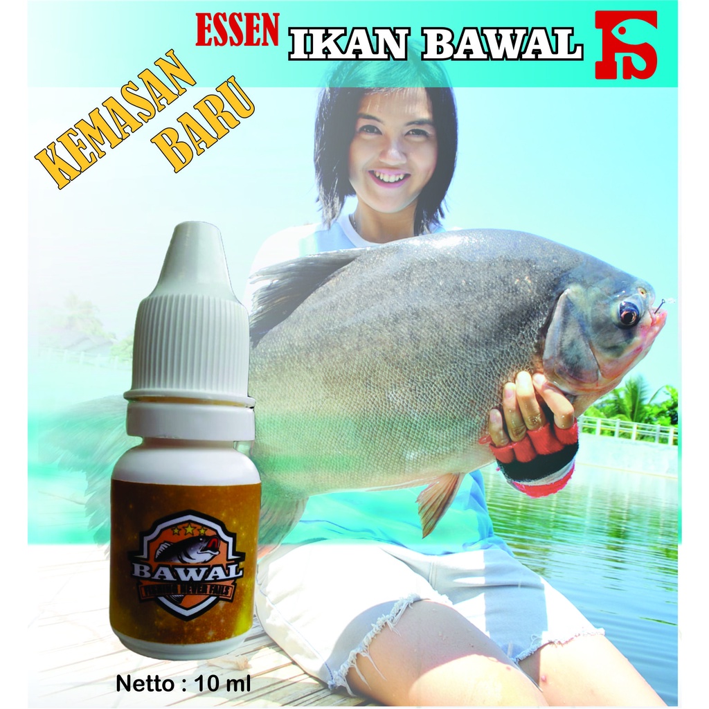 ESSEN IKAN BAWAL 10ML / PROMO ESSEN IKAN / UMPAN IKAN / ESSEN IKAN BAWAL / UMPAN PANCING / ESSEN IKA