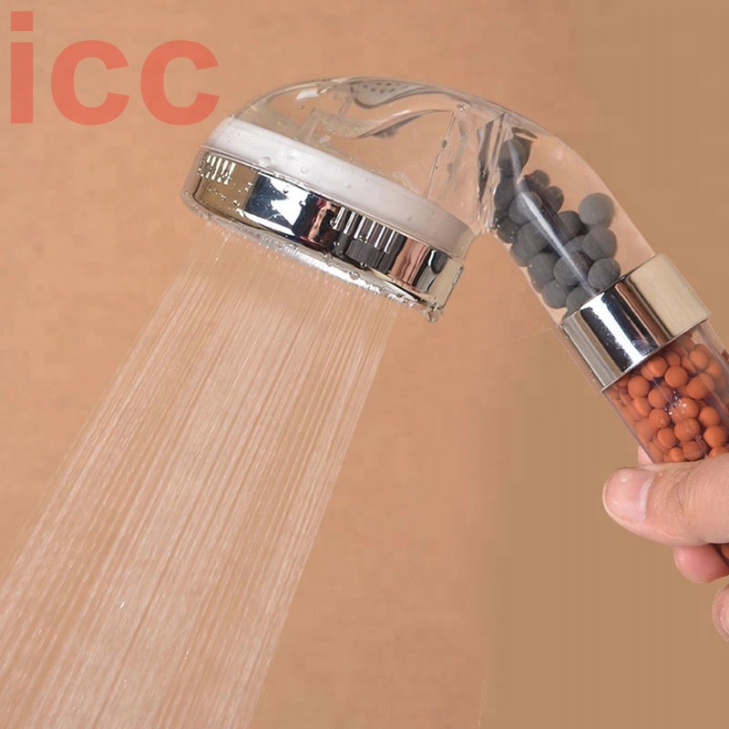 KEPALA SHOWER Mineral Ion 3 IN 1shower Head Merk ICC V1987