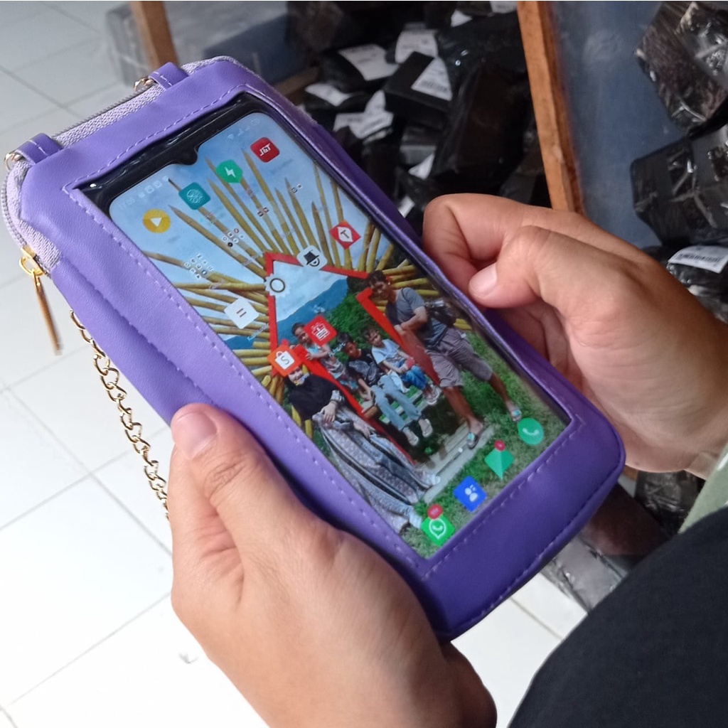 Dompet HP / Sling phone Jizah FB13 combi Mika