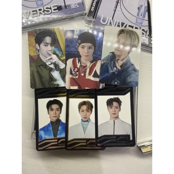 pc jewel nct 2021 taeyong kun yangyang jeno renjun jaehyun suc uc universal card photocard album way