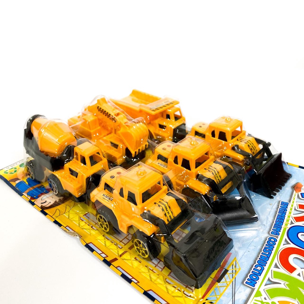 Mainan Anak Mobil Truck Construction Toy - Set Mobil Mainan