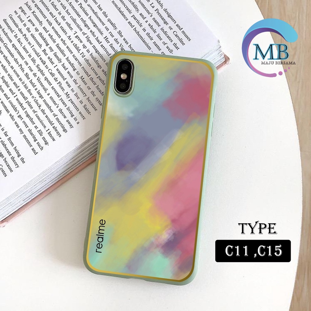 SS044 SOFTCASE RAINBOW REALME C2 2 PRO A1k 5 5i C3 5S 6 C11 C12 C25 narzo 30A C15 C17 7i MB2245