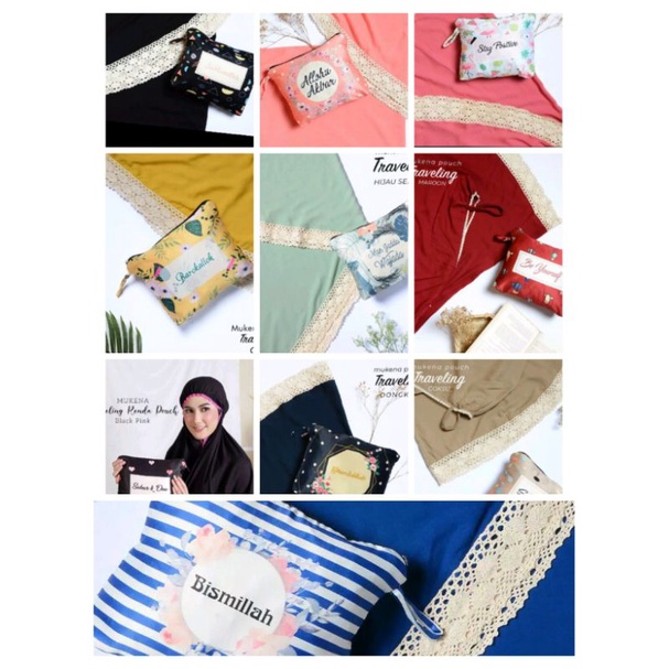 mukena Travelling premium