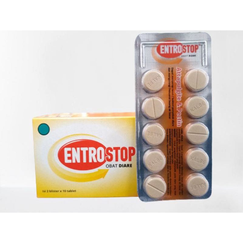 ENTROSTOP OBAT DIARE @1STRIP @10 TABLET