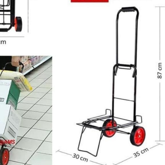 ➲ TROLLEY LIPAT TROLI LIPAT TROLLEY BAWA AQUA TROLI BARANG TROLI GAS ✈