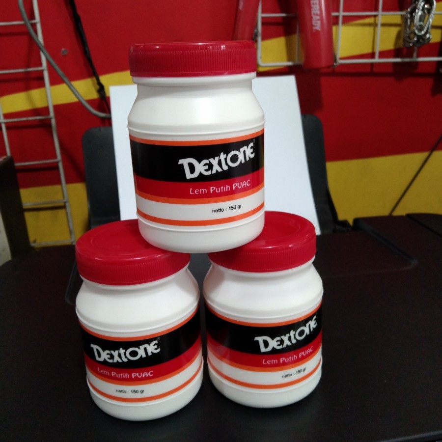 

Lem dextone 150gr/Lem putih PVAC/Lem prakarya dextone