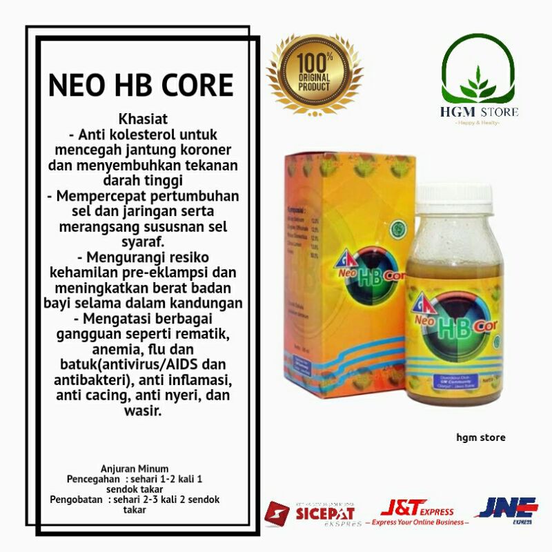 New HB Cor GM (Herbal Untuk masalah Jantung)