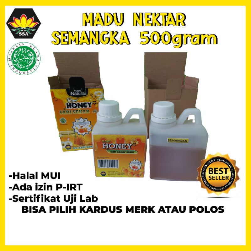 PROMO 500 Gram Raw honey/madu nektar Semangka free dus