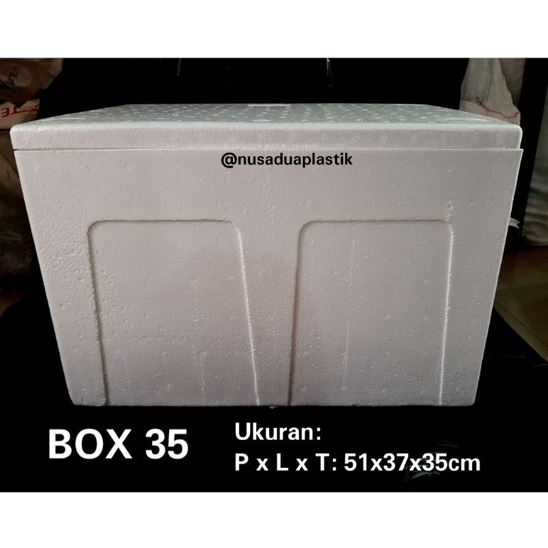 

Box Gabus Styrofoam Box Es Sedang 35 Khusus Grab