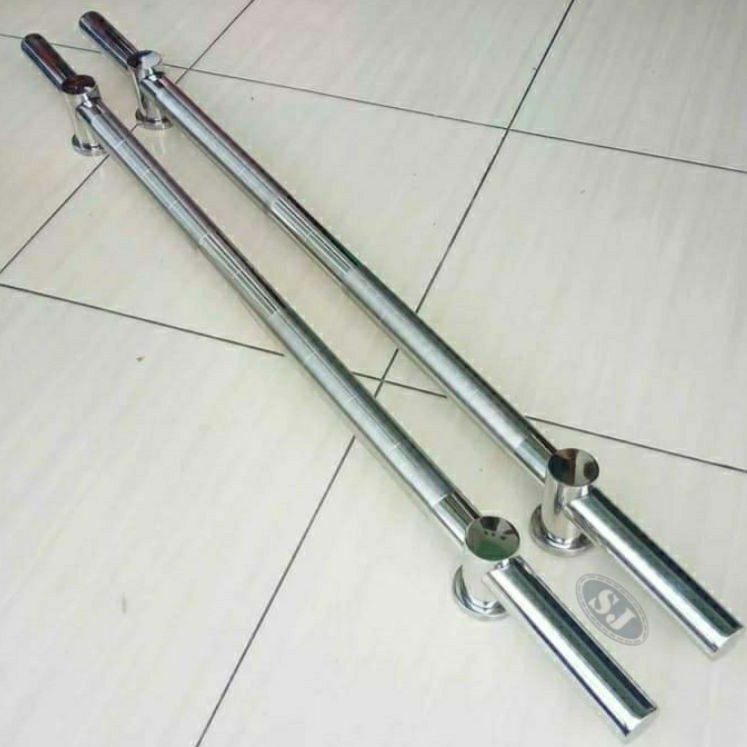 handle pintu rumah minimalis/gagang pintu/tarikan pintu bulat mewah panjang 100cm