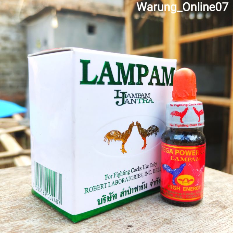 LAMPAM MEGA POWER Kualitas Asli Original 100% Bergaransi Doping Ayam Laga Membuat Ayam Lincah Agresi