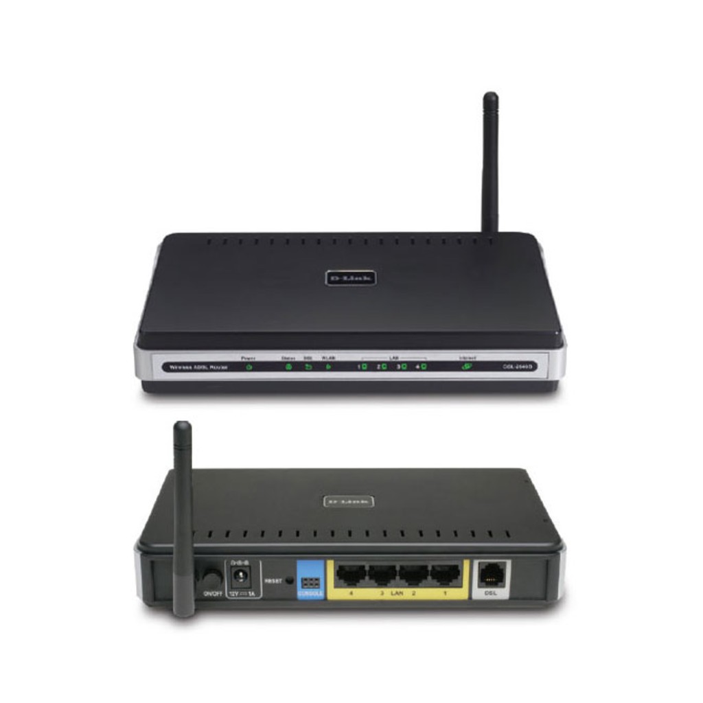 Modem ADSL + Wireless Router (DLink DSL-2640B)