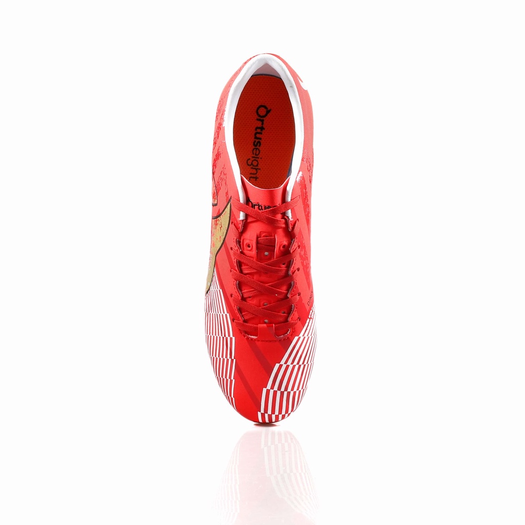 SEPATU FUTSAL ORTUSEIGHT IGNITE IN - Ortred White (100% ORIGINAL)