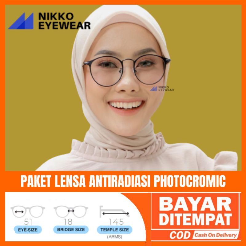 Frame Kacamata 1326, Gratis Lensa BLUECHROMIC, Kacamata Antiradiasi,Kacamata Baca, Kacamata Korea