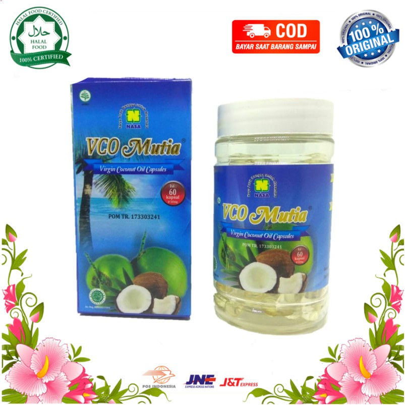 

(ORI) Kapsul Kembali Virgin - Minyak Kelapa Asli Virgin Coconut Oil - VCO