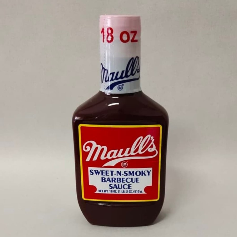 Maull's Maulls Sweet &amp; Smoky Barbecue / Barbeque / BBQ Sauce 510 Gram