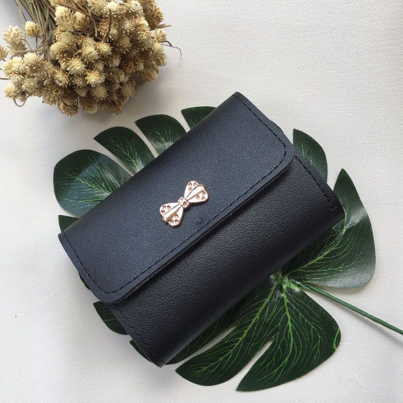 VINDERU DP-02 DOMPET LIPAT WANITA / CEWEK ANGELA-HITAM