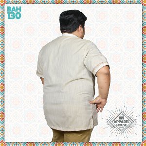 Promo BAJU BIGSIZE BRANDED KEMEJA KOKO PRIA COWOK BESAR JUMBO BIG SIZE  B10 Murah
