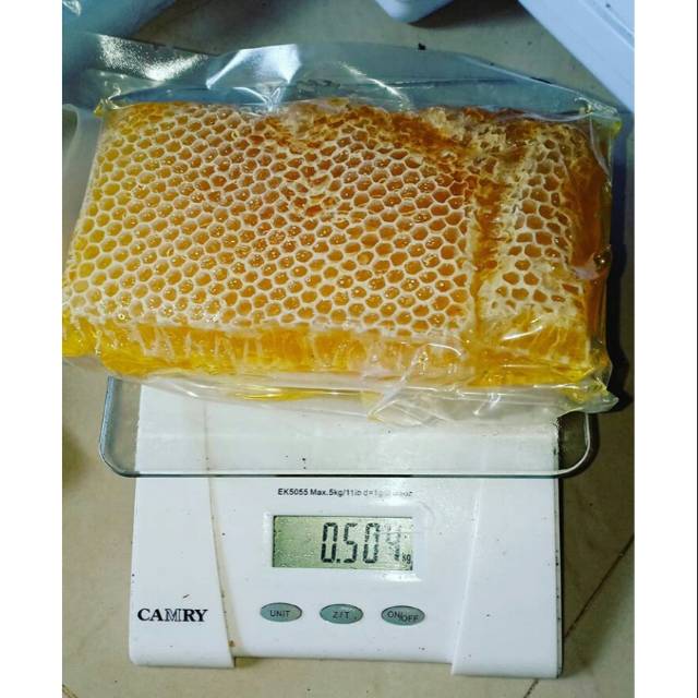 

Madu Sarang Netto 500-600gr/Madu Asli/Melifera/Makanan sehat.