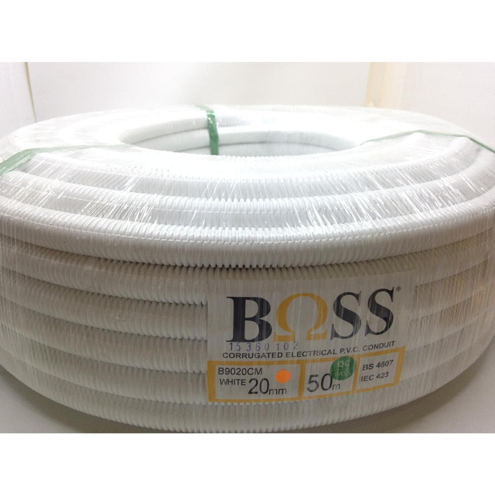 

Flexible Conduit BOSS 20mm Putih Termurah