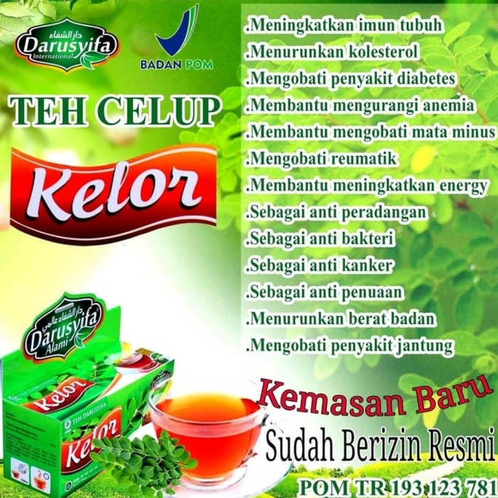 

Teh Celup Daun KELOR Darusyifa
