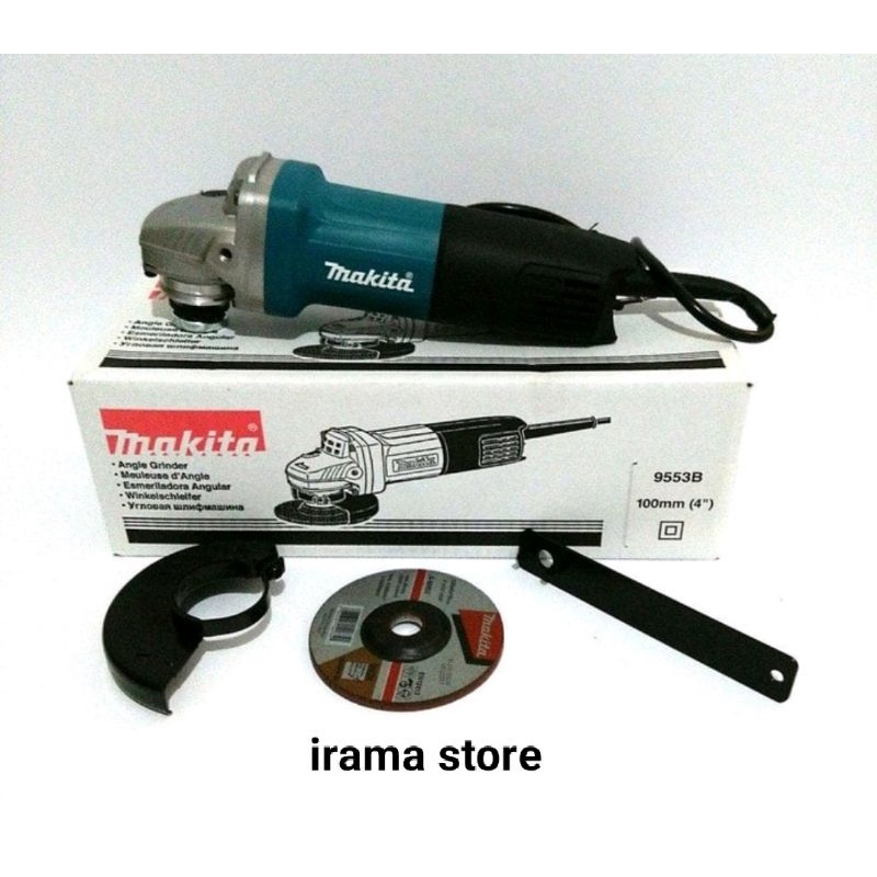 Mesin Gerinda 4&quot; Makita 9553B Gerinda Tangan Makita 9553B