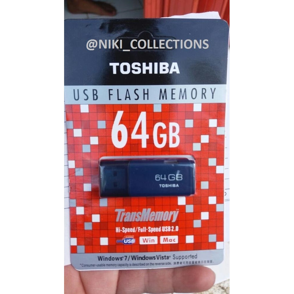 ORIGINAL  Flashdisk Toshiba 64GB Flash Disk USB TERLARIS