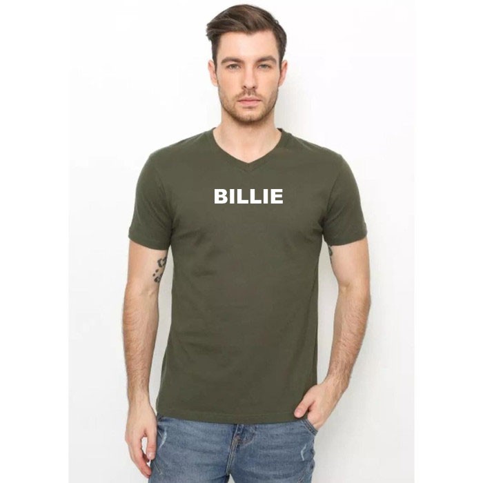 KAOS PRIA BILLIE / KAOS PRIA VNECK/ KAOS PRIA