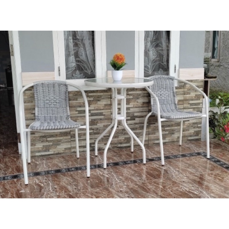 ✨FREEONGKIR JABODETABEK✨ HIGH QUALITY SET MEJA KURSI TERAS by Ace Hardware dan Informa