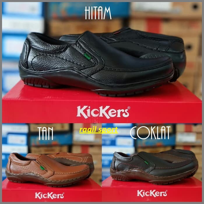 Sepatu Kickers Casual Formal Santai Kantor Kuliah Kerja ...