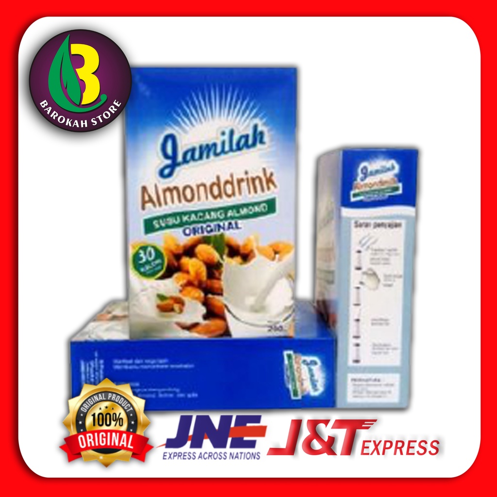 

SUSU ALMONDDRINK JAMILAH ORIGINAL / ALMONDDRINK / SUSU ALMONDRINK / SUSU ALMOND / SUSU KACANG ALMOND