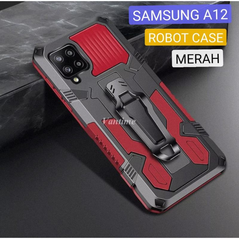 Case Samsung M12/A12 Standing Cover soft case