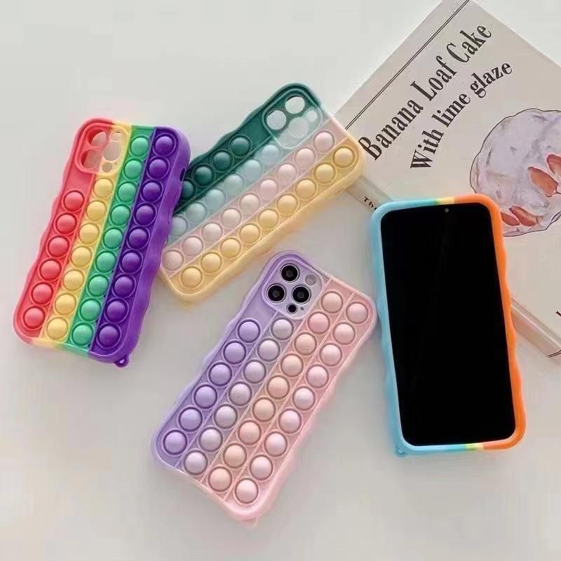 Case Pop It Iphone 7 7+ X XR Xs Max 12 Case Pop It TikTok