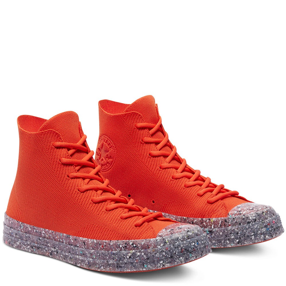 Sepatu Converse Chuck Taylor 70s Renew Knit Bright Poppy String 170865C