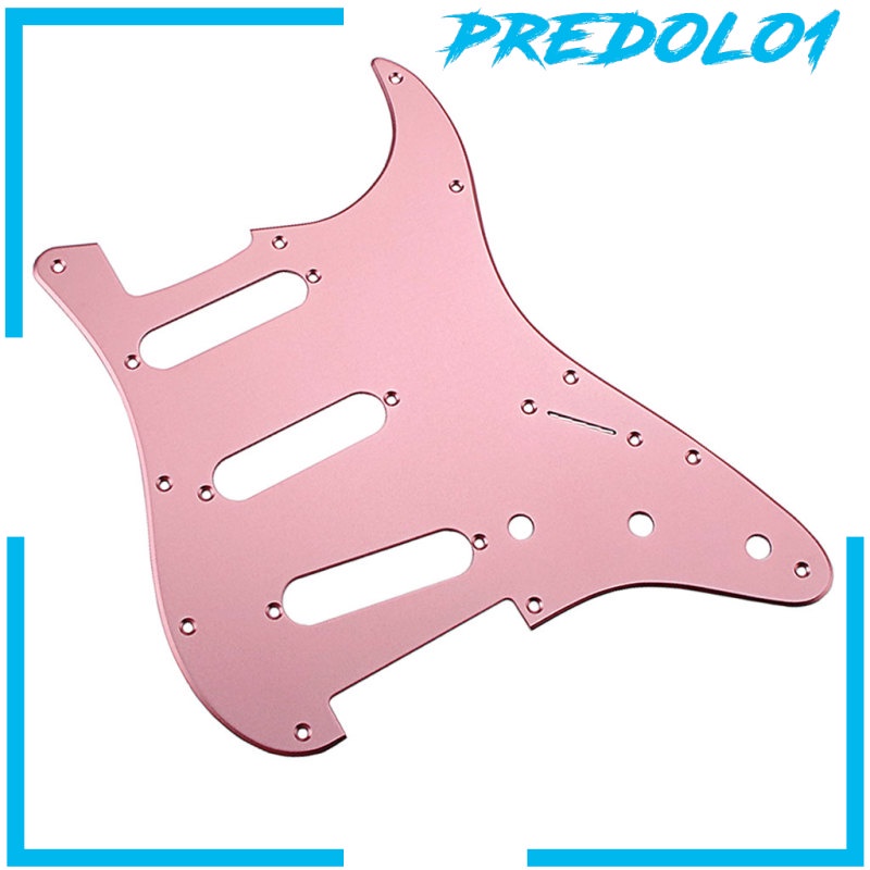 [PREDOLO1] Aluminum Alloy SSS Guitar Pickguard Accesssories Pickups for ST Guitar Gifts