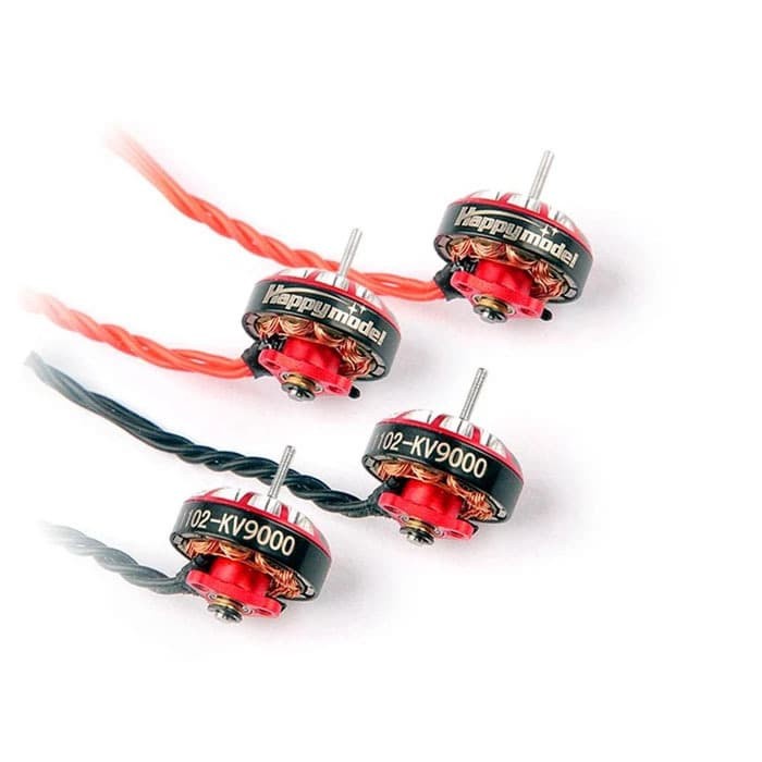 Happymodel EX 1102 KV9000 Brushless Motor Original (1 pcs) - Merah