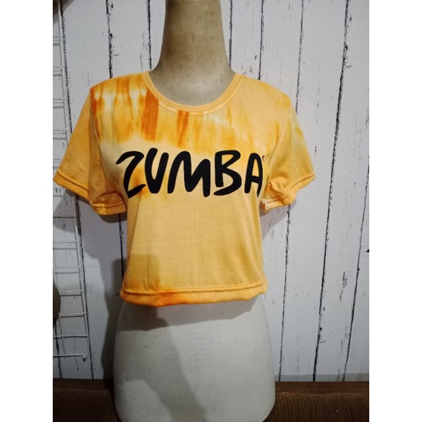 N2-KAOS KROPTOP ZUMBA N AEROBIC TIE DYE