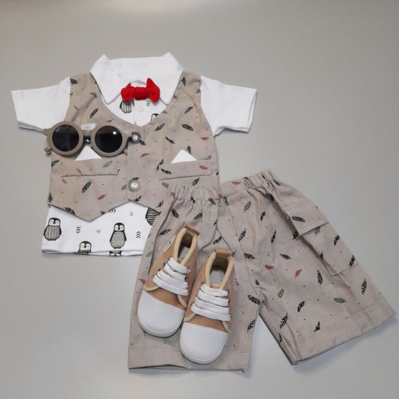Exclussive Baby Boy Hampers / Kado Lahiran / Hampers Bayi/ Kado Bayi/ Kado Bayi Laki-Laki/ Baju Bayi-Paket 8