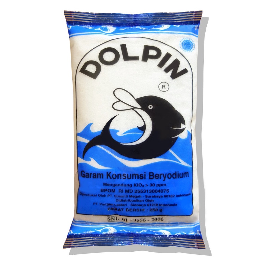 GARAM YODIUM DOLPIN 250GR POUCH IODINE SALT