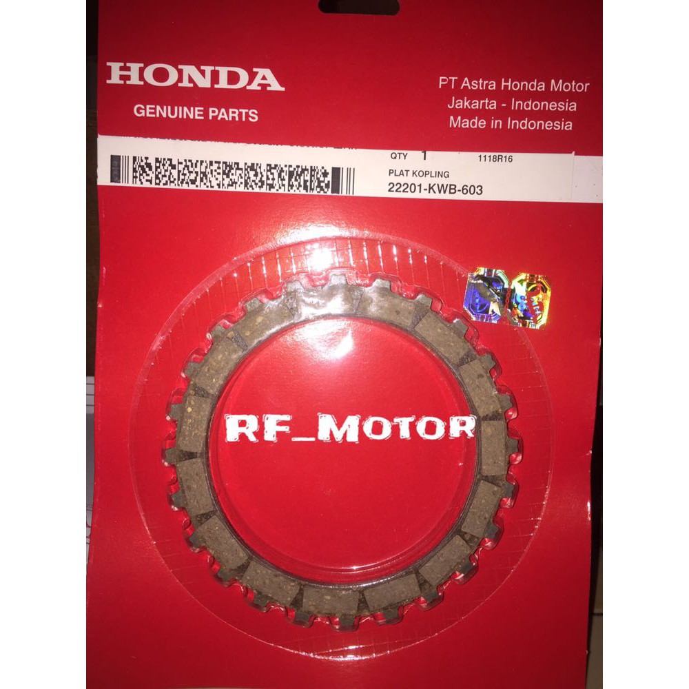 Jual Kampas Kopling Plat Kopling Revo Revo Abs Blade Kwb Shopee Indonesia