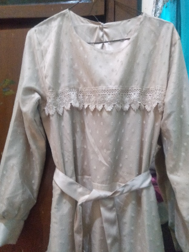 Grosir Baju Gamis Pesta Muslim Nadira Dress Mocca