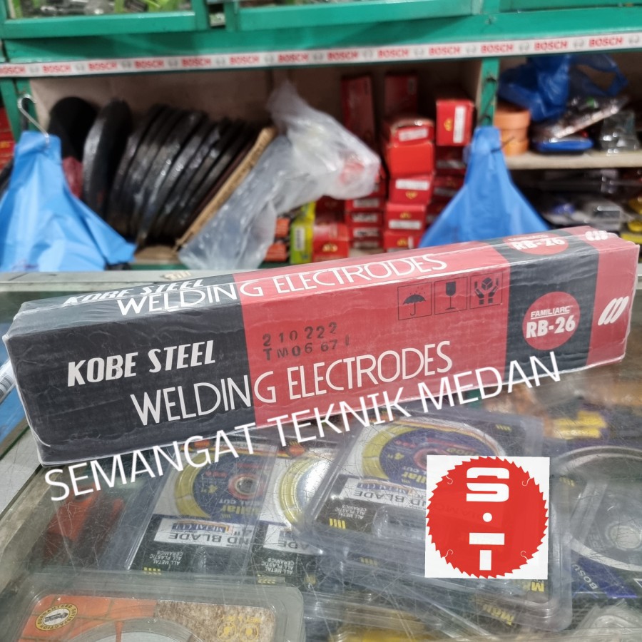 RB-26 3.2mm KAWAT LAS LISTRIK WELDING ELECTRODES KOBE 3,2 mm RB 3,2mm